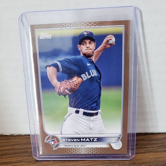 2022 Topps Series 1 Steven Matz #276 Gold Parallel 1563/2022 Toronto Blue Jays - Picture 1 of 3
